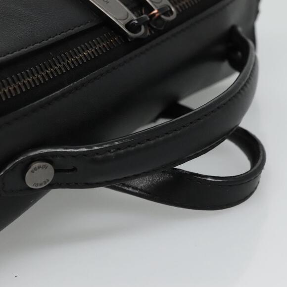 FENDI Hand Bag Leather Black - Picture 7 of 14
